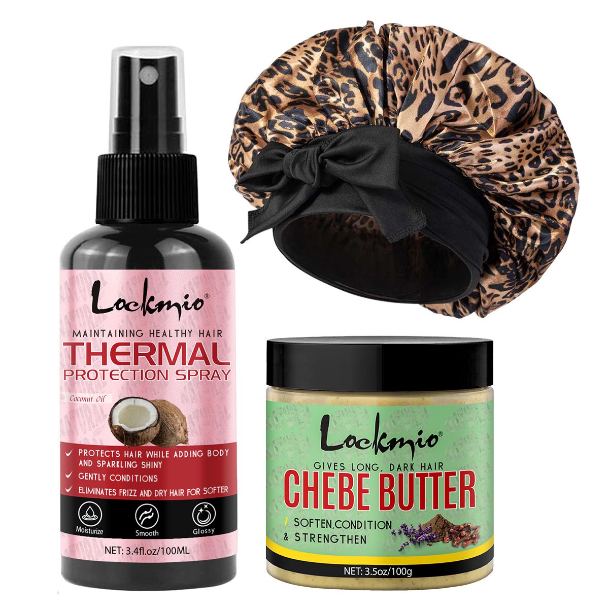 Hair Care Natural Ingredients - Набор для ухода за волосами: термозащитный