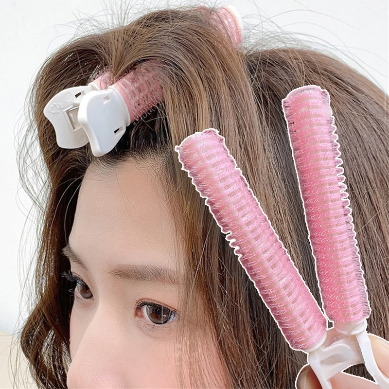 Hair Care Korean Products - Натуральный корень волос Пушистые зажимы Вьющиеся