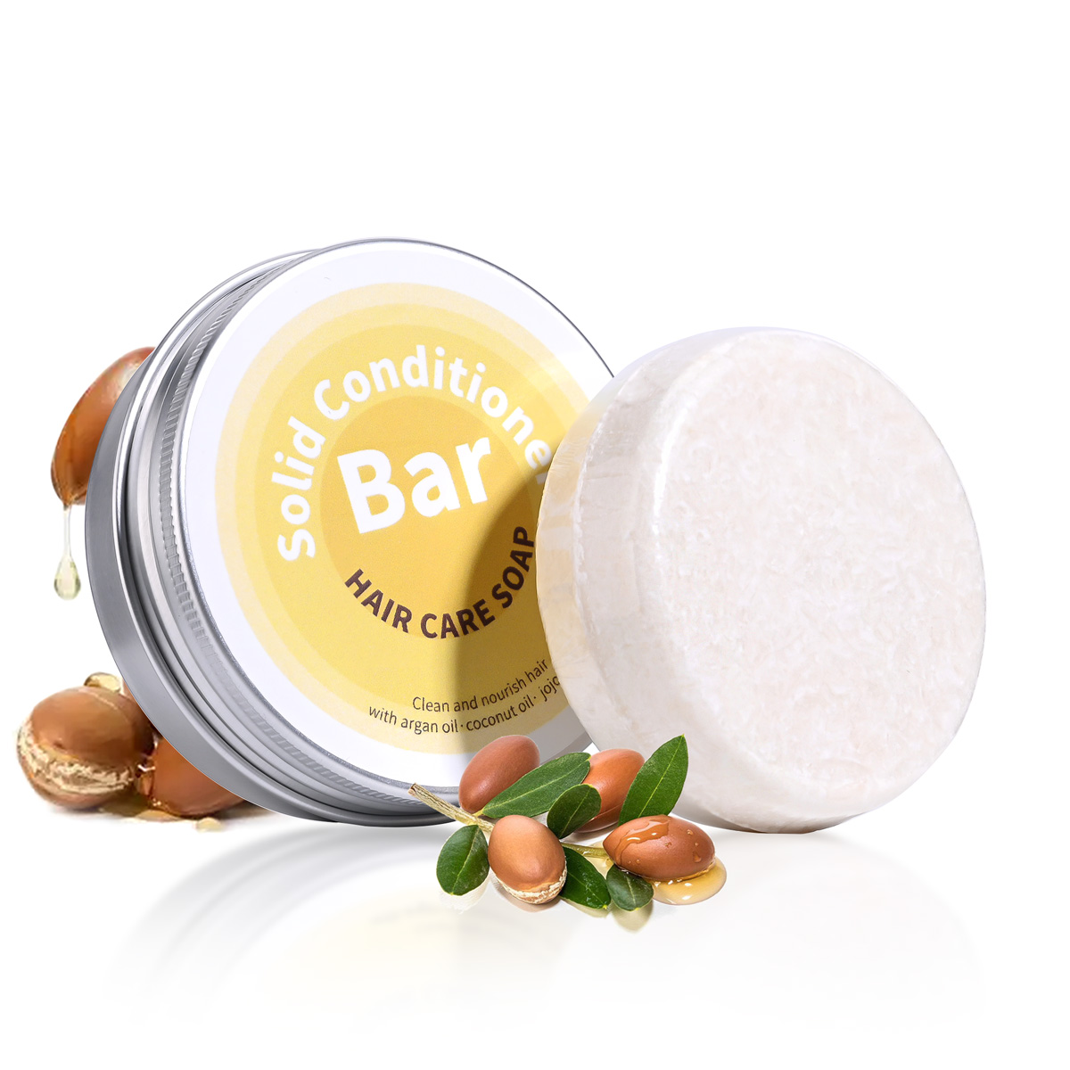 Hair Care Products - Мыло-кондиционер для волос с растительным эфирным