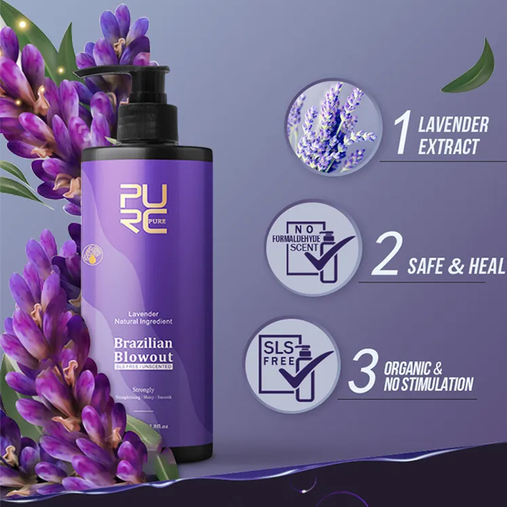 PURC Лаванда 12% бразильский к – обзор и цена Hair Care Organic